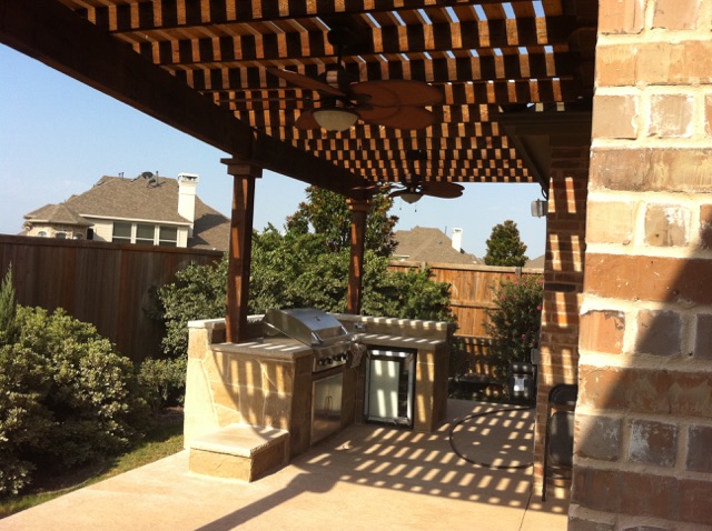 Outdoor kitchen project