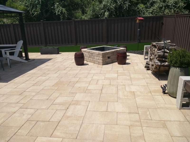 Pavers and hardscape project